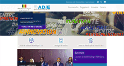 Desktop Screenshot of adie.sn